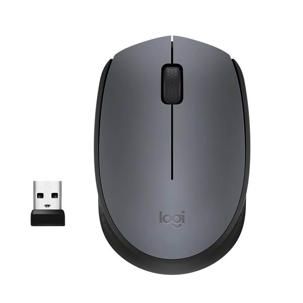 Logitech M170 Wireless Mouse, 2.4 Ghz With USB Nano Receiver